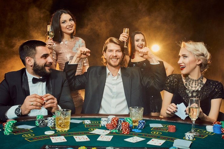 Live-dealer blackjack table interface on mpo login showing player cards and dealer interaction